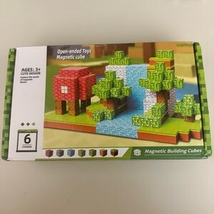 🆕 Open End Magnetic Building Cubes - Early Education Learning